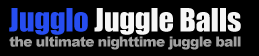 Jugglo - the ultimate nighttime juggle ball