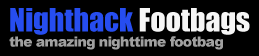 the amazing nighttime footbag